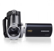 三星（SAMSUNG） HMX-F90 家用高清闪存数码摄像机 黑色