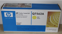 原装惠普Q7562A HP Color Laserjet 2700 3000黄色硒鼓