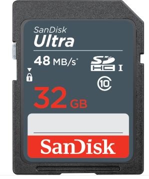 闪迪（SanDisk）32G SD卡 至尊高速SDHC存储卡 48MB/s Class10