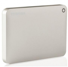 东芝（TOSHIBA）V8 CANVIO高端分享系列2.5英寸移动硬盘（USB3.0）3TB（尊贵金）