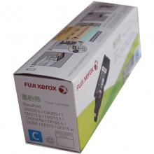 富士施乐（FujiXerox） 原装彩色墨粉筒 (CT202134 青色低容)  CP105b/205b/215,CM215fw