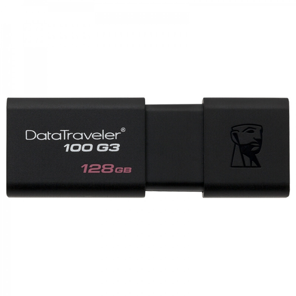 金士顿 DT 100G3 128GB USB3.0 U盘 黑色