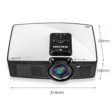 理光（RICOH）PJ HD5900 投影仪 高清家用1080P 蓝光3D办公宽屏16:9投影机