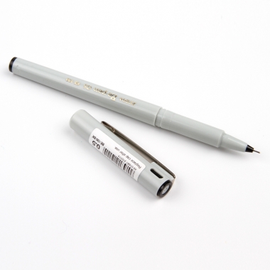 斑马（ZEBRA） BE-100 针管笔尖签字笔0.5mm 10支/盒