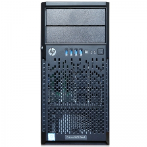 惠普 ML30Gen9 塔式服务器主机(可热插拔 支持RAID5)（1220V5/4核3.0G 824379-AA1/8G内存/无硬盘）