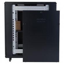 昆普22U机柜1.2米 标准19英寸 冷轧钢板加厚钢机柜22U