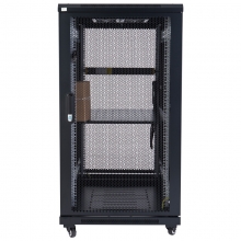 昆普22U机柜1.2米 标准19英寸 冷轧钢板加厚钢机柜22U