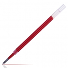 得力（deli）S782 0.5mm按动中性笔笔芯 红色 20支/盒