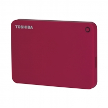 东芝 V9 高端系列 2.5英寸 移动硬盘（USB3.0）1TB（活力红）