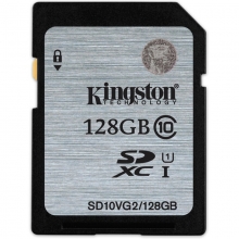 金士顿  80MB/s  Class10 UHS-I  SD存储卡(128GB)