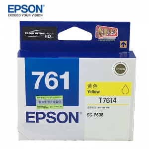 爱普生（EPSON） T761 墨盒（T7614 黄色）
