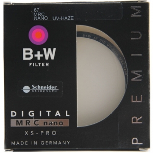 B+W XS-PRO 超薄多层纳米镀膜UV镜 67mm