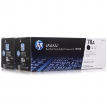 惠普(HP) CE278AF 黑色硒鼓 双支装 适用于P1606 P1560 P1566 M1536MFP 打印4200页