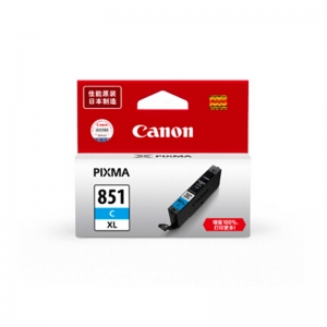 佳能（Canon）CLI-851XL C 高容青色墨盒 （适用MX928、MG6400、iP7280、iX6880）