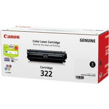 佳能（Canon） CRG-322BK 原装硒鼓 黑色 标准容量（适用LBP9100Cdn) 打印量 约6500页