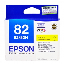 爱普生（EPSON） T082 墨盒(T0824黄色)