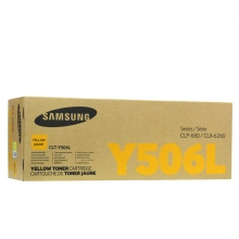 三星（SAMSUNG ） 原装大容量彩色硒鼓 (CLT-Y506L 黄色) 适用 680ND 6260ND/FR