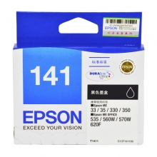 爱普生（EPSON）T141 黑色墨盒 T1411