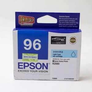 爱普生（EPSON） 彩色照片墨盒 (T-0965淡蓝色)