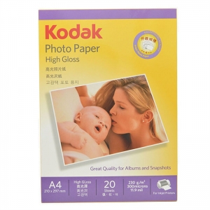 柯达（Kodak） 5740-322 A4 230g 高光面照片纸 20张/包