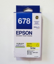 爱普生（EPSON） 678 原装墨盒(T6784 黄色)
