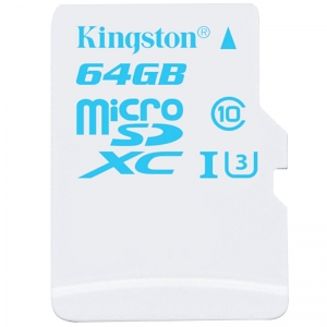 金士顿（Kingston）  90MB/s Class10 UHS-I U3  TF存储卡(64GB)