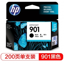 惠普（HP）901 原装黑色墨盒 CC653AA(适用HP Officejet J4580 J4660 4500机型)