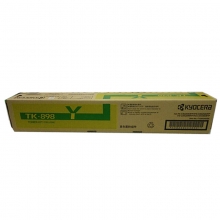 京瓷（KYOCERA） TK-898 碳粉 黄色  适用京瓷FS-C8020/C8025/C8030/C8520/8525 MFP打印机墨盒硒鼓粉盒 