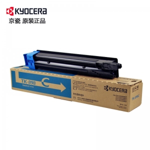 京瓷（KYOCERA） TK-898 碳粉 蓝色  适用于FS-C8020MFP C8025MFP C8520MFP C8525MFP