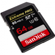 闪迪（SanDisk） 95MB/s Class10 MicroSDXC UHS-I存储卡 V30 U3  SD存储卡 （64GB）