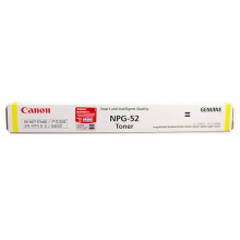 佳能（Canon）NPG-52Y 黄色墨粉盒(适用C2020/2025/2030/2220/2225/2230机型)