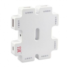飚王（SSK） SHU011七口USB集线器