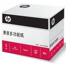 惠普（HP） A4复印纸 5包/箱(70g)