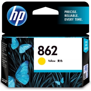 惠普（HP）CB320ZZ 862号黄色墨盒 适用HPPhotosmartC5388 B210a B110a 6510 Photosmart7510