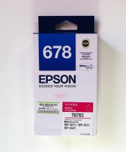 爱普生（EPSON） 678 原装墨盒(T6783 洋红色)