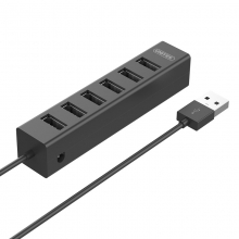 优越者 Y-2160  7口USB2.0集线器  线长80cm 黑色