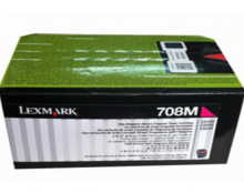 利盟（Lexmark） CS310DN/CS410DN彩色原装粉盒(708M红色)