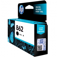惠普（HP）CB316ZZ 862号 黑色墨盒（适用HPPhotosmartC5388 B210a B110a 6510 Photosmart7510）