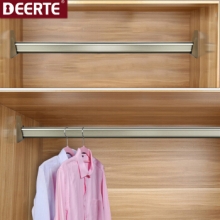 德尔特 加厚铝合金衣柜挂衣杆 内径86.5cm 外径88.7cm