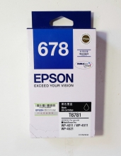 爱普生（EPSON） 678 原装墨盒(T6781 黑色)