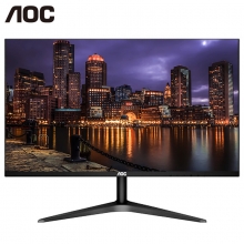 AOC 电脑显示器27英寸 27B1H 广视角窄边框HDMI 黑色
