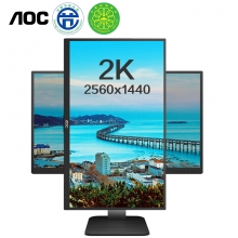 AOC（冠捷） Q27P1U 27英寸IPS 2K显示器  黑色