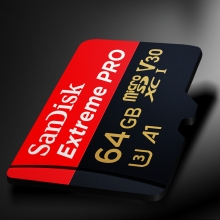 闪迪（SanDisk）A1 64GB 读速100MB/s 写速90MB/s 至尊超极速移动MicroSDXC UHS-I存储卡 V30 U3 TF卡