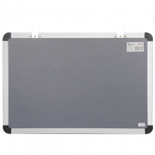 得力（deli）7851  挂式磁性白板小白板 30*45cm 小黑板 易擦挂式白板悬挂式 白板写字板