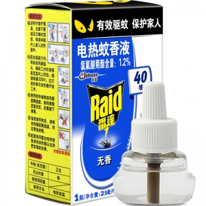 雷达（Raid） 电热蚊香液 无香 21ml/瓶 36瓶/箱
