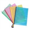 三木（SUNWOOD） C4527 A4 塑料网格拉链袋 粉色 12个/包