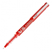 百乐（PILOT） BXC-V5 针管走珠笔 0.5mm 红色
