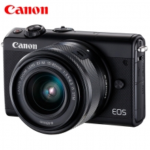 佳能微单（Canon）EOS M100 （15-45镜头黑色套机）