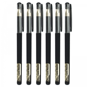 晨光（M&G） AGPA4002 纯色磨砂杆陶瓷球珠中性笔 0.5mm 黑色