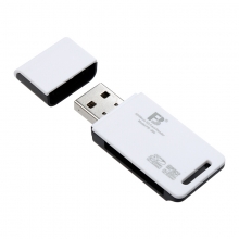 沣标(FB) 360多合一迷你读卡器 高速多功能直读相机SD卡SDHC TF MicroSD 内存卡2合1